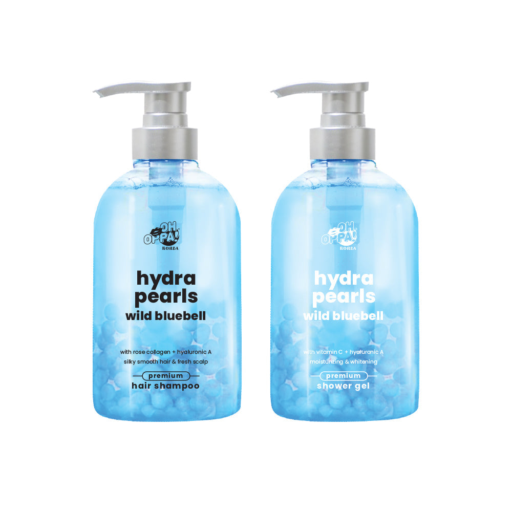 » 【GIFT】Oh Oppa Hydra Pearls Wild Bluebell Shower Gel 500ml + Hair Shampoo 500ml (100% off)
