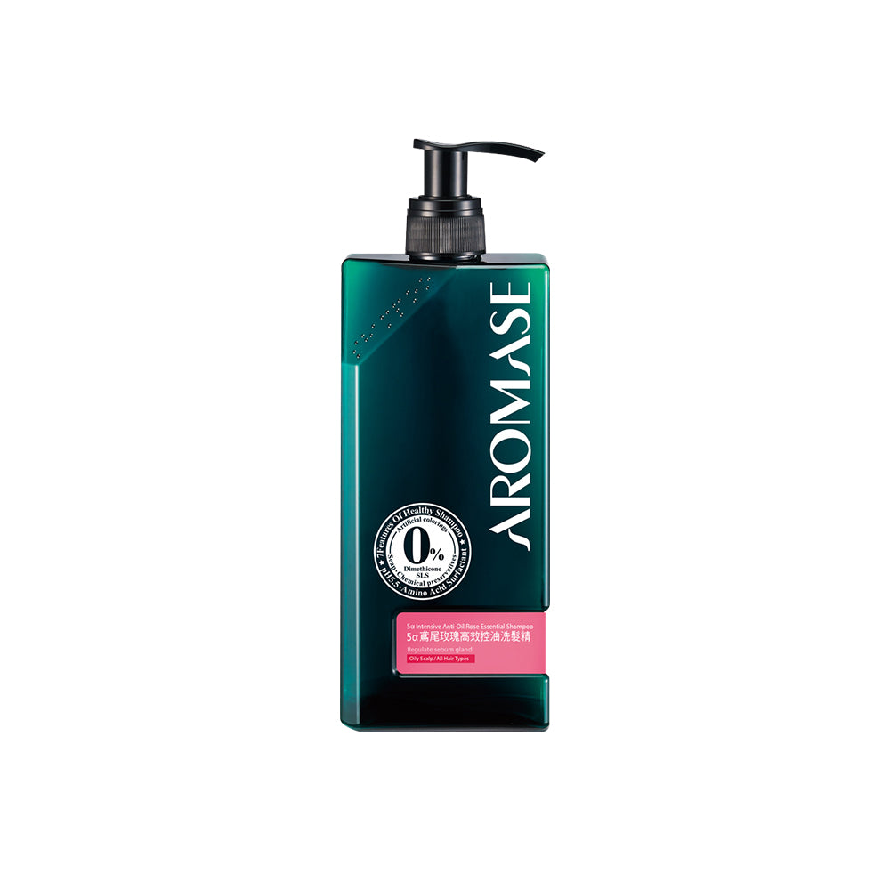 【Free Gift】Aromase 5α Intensive Anti-Oil Rose Essential Shampoo 400ml x 1
