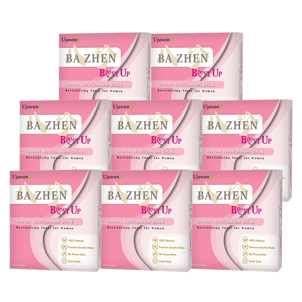 【Bundle of 8】UJUWON Ba Zhen B.ust Up Instant Nourishment Drink 8s x 8