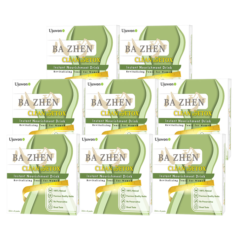 【Bundle of 8】UJUWON Ba Zhen Clean Detox Instant Nourishment Drink 8s x 8