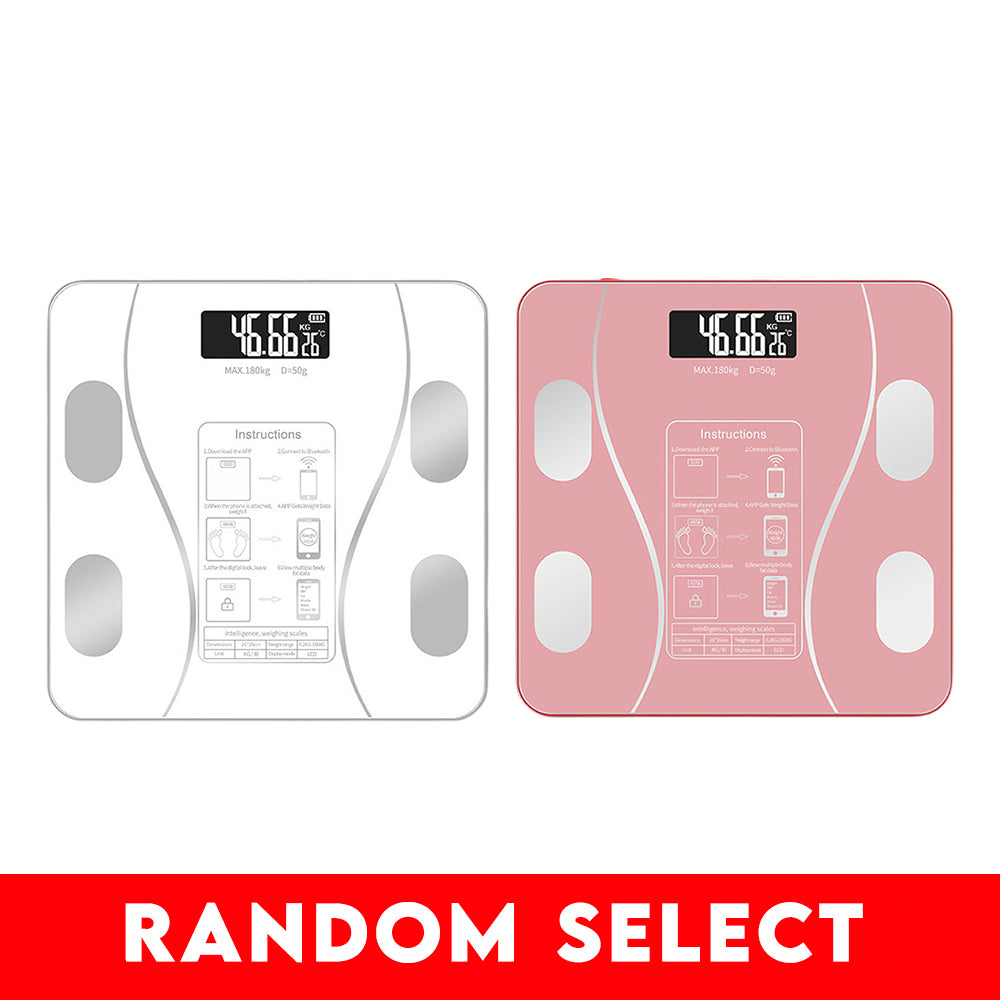 【GIFT】Smart Bluetooth Digital Body BMI Scale  x 1 (Random Select)
