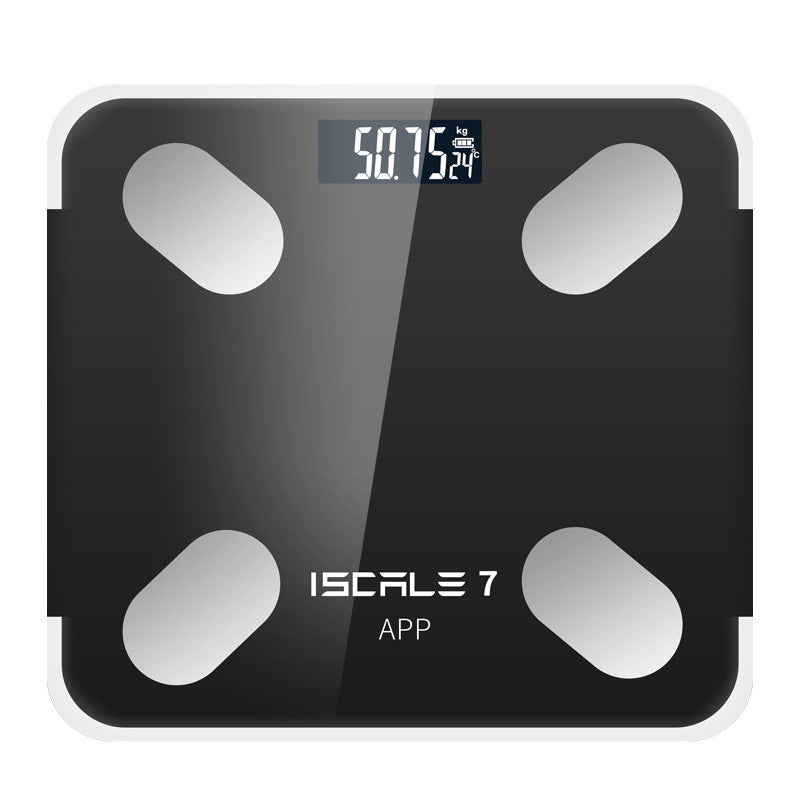 Smart Bluetooth Digital Body BMI Scale ( Black / Pink )