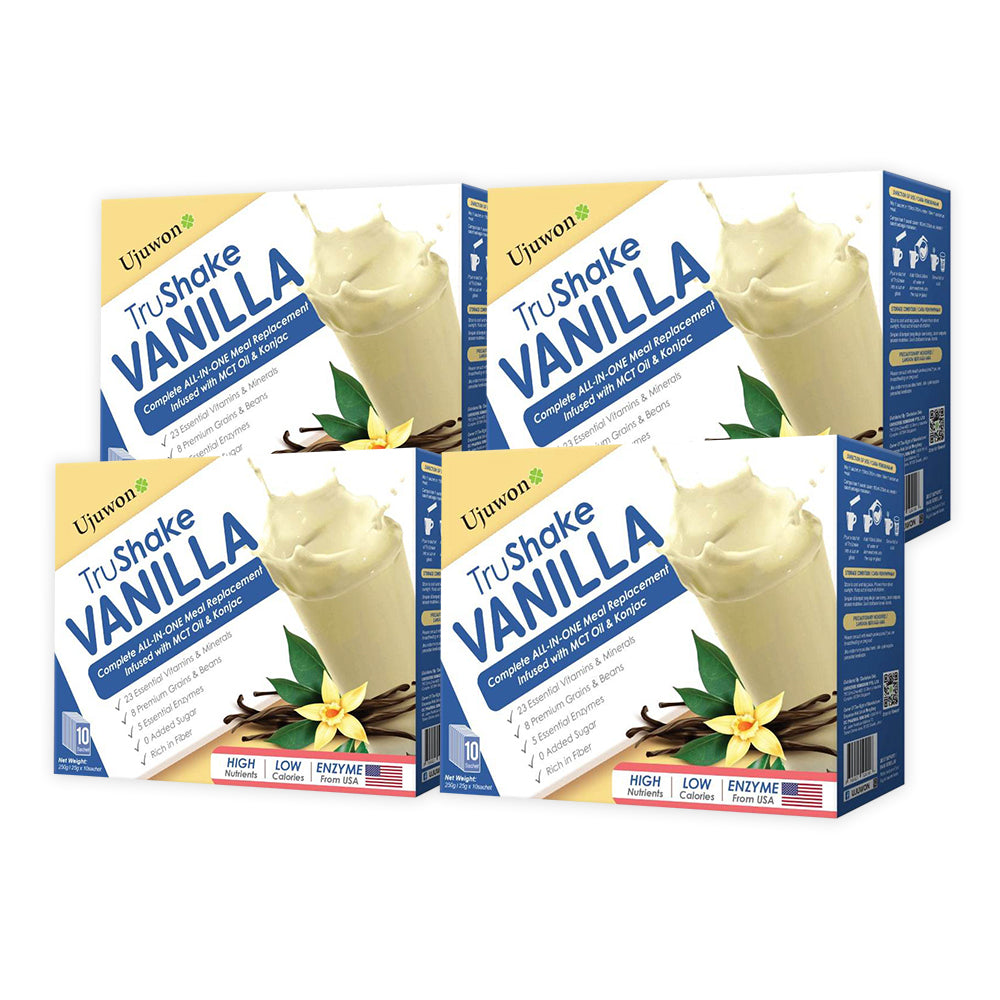 【Bundle of 4】Ujuwon AiO Meal Shake Vanilla 10s x4